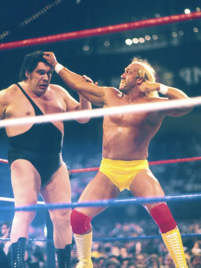 Hulk Hogan lawan Andre the Giant [instagram]